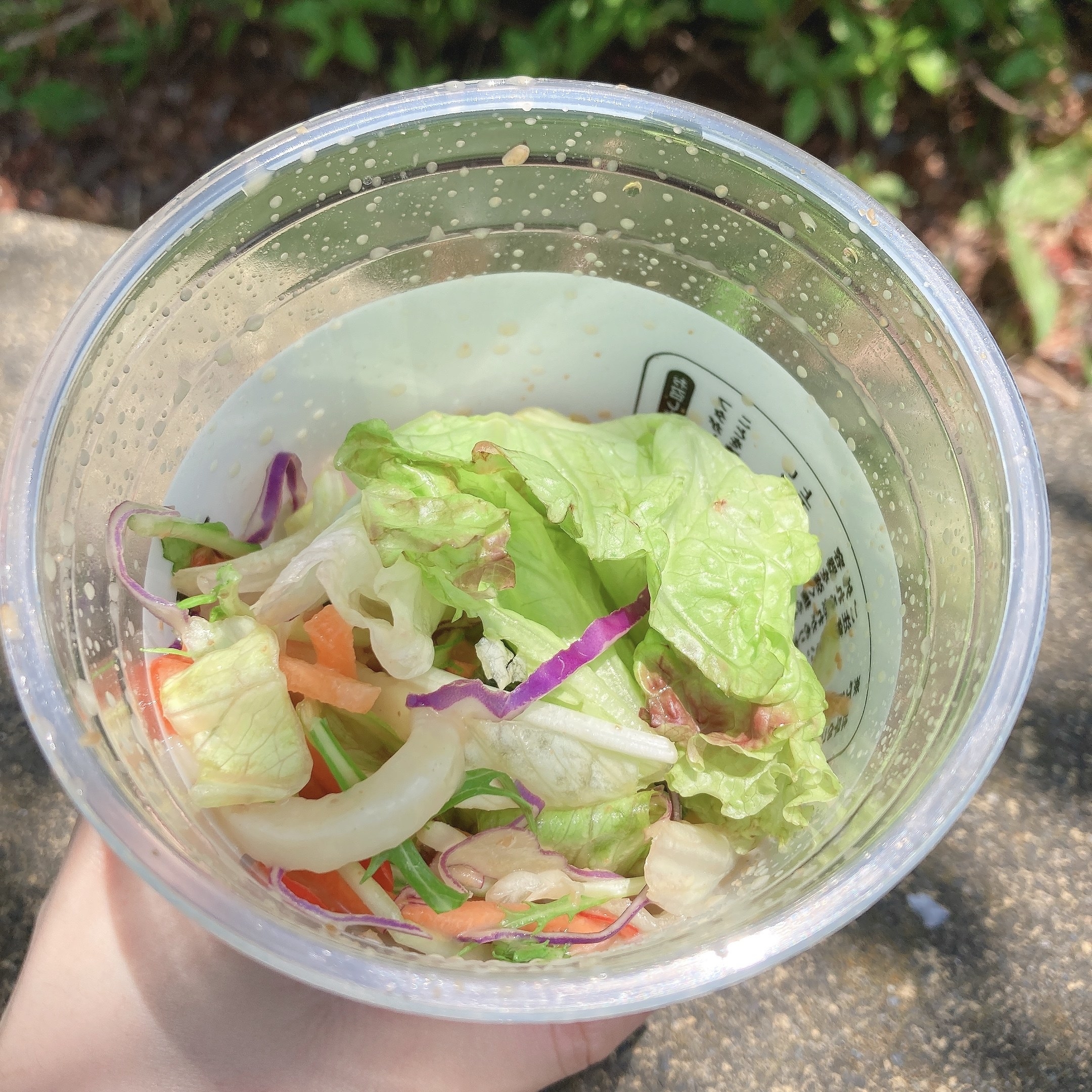 丸亀製麵の期間限定うどん「シェイクうどん ごまだれサラダうどん」
