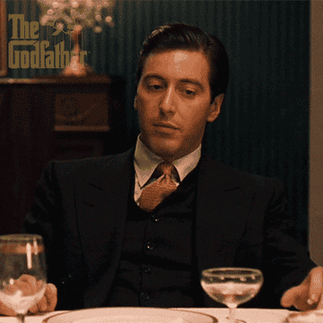 Al Pacino shakes his head in &#x27;The Godfather&#x27;.