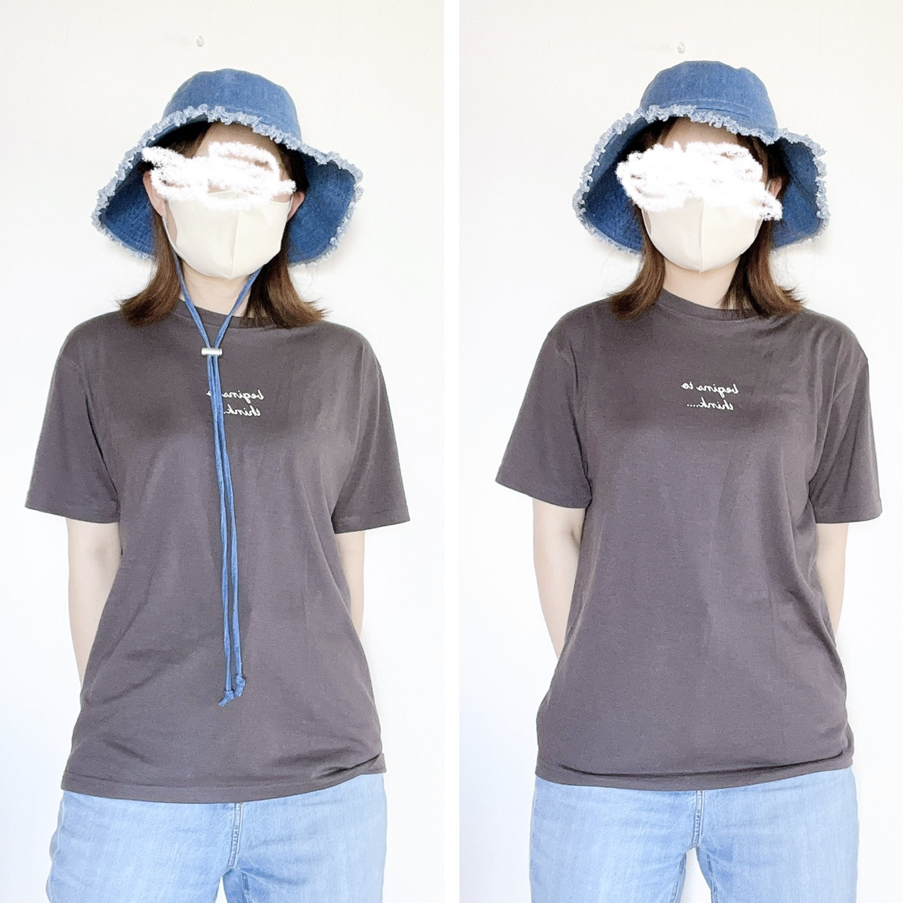 GU（ジーユー）のおすすめの帽子「UVカットフリンジサファリハット」