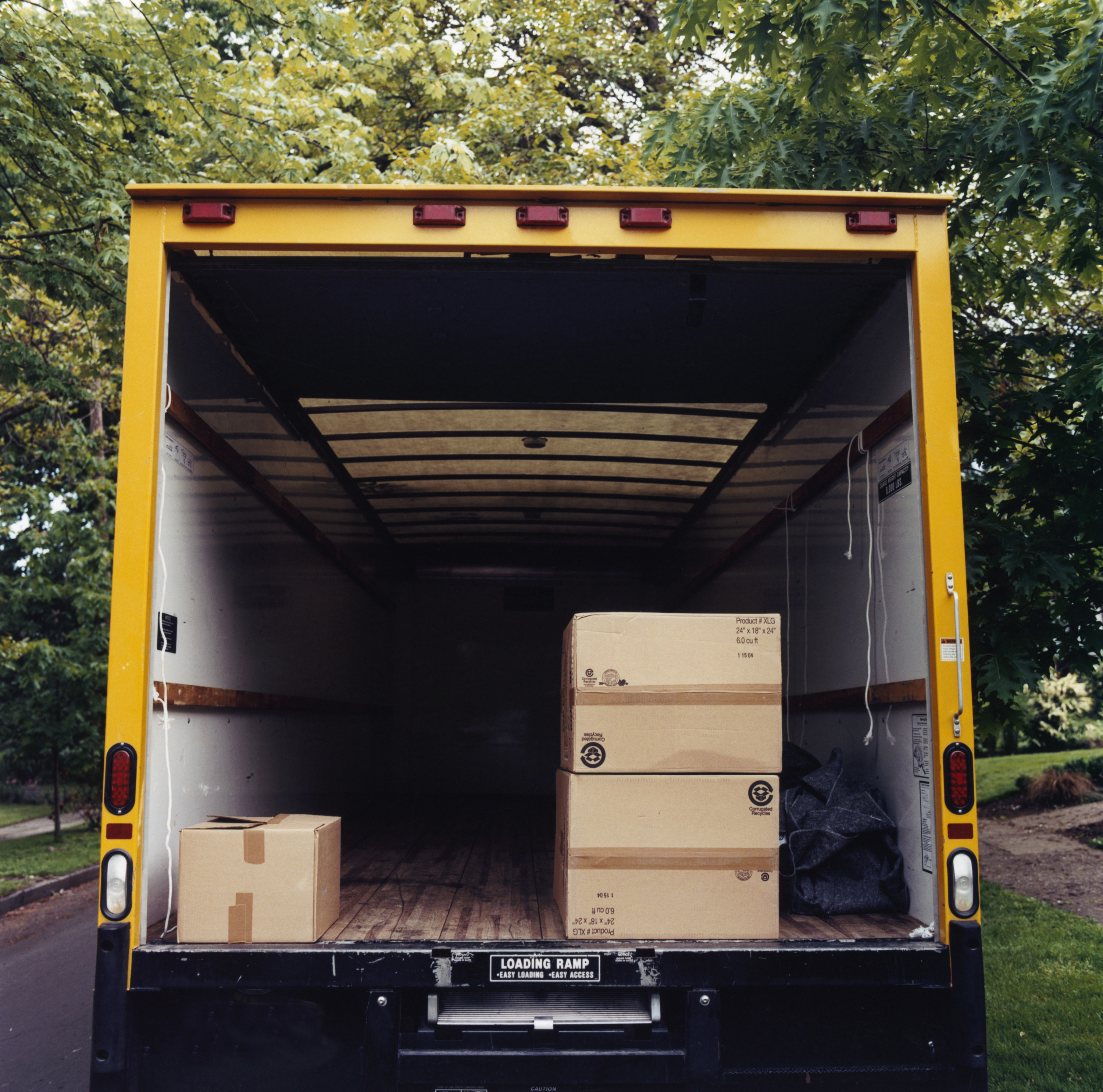 a moving truck