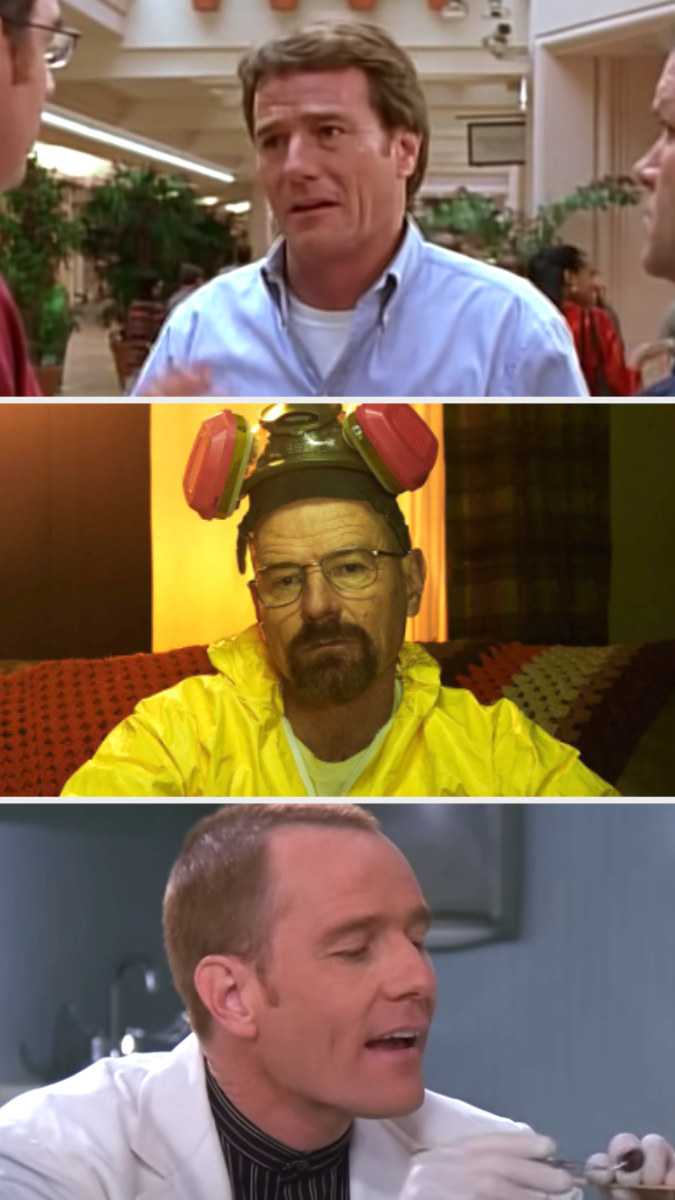 bryan in three different roles