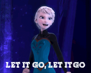 Elsa from &quot;Frozen&quot; singing let it go.
