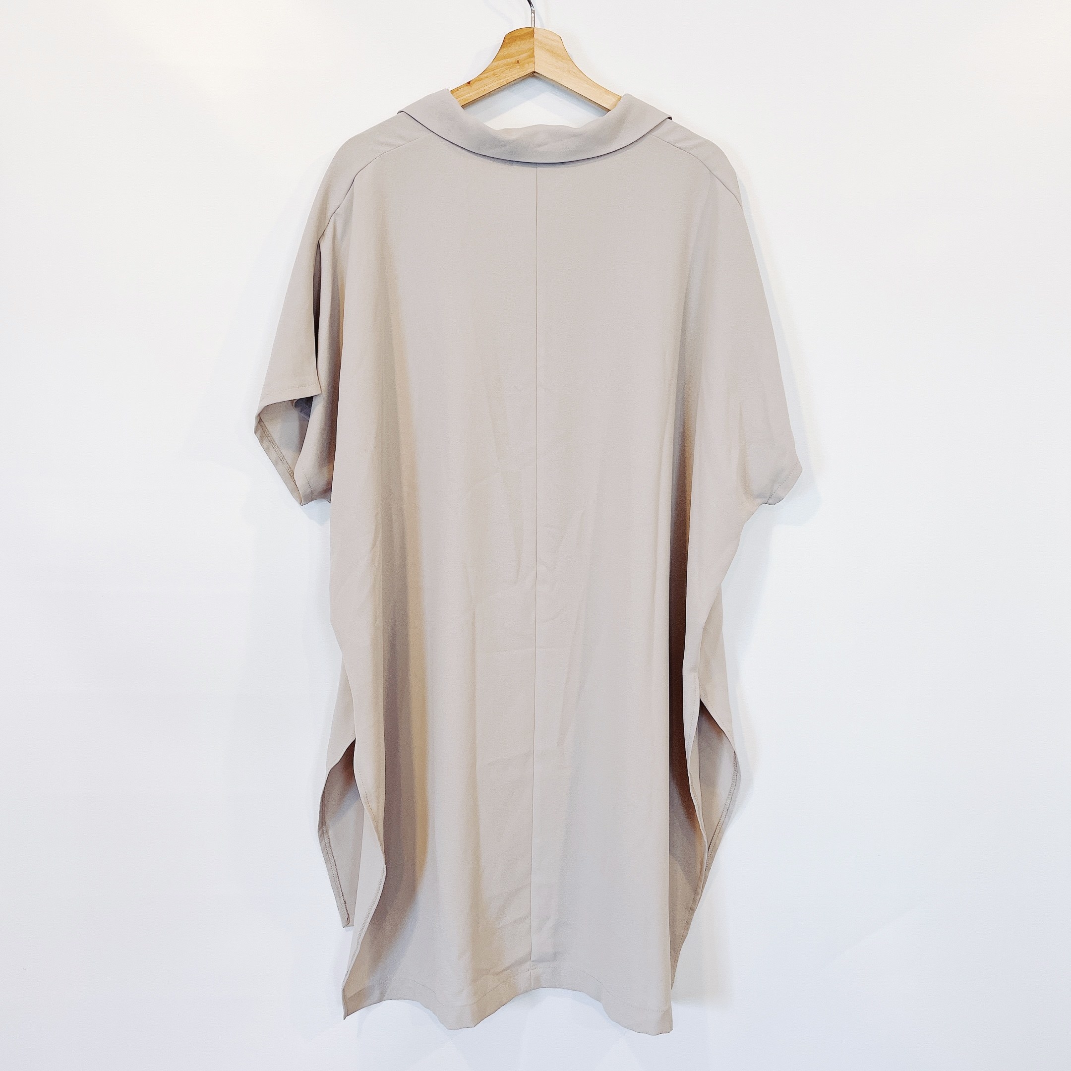 しまむらのオススメのアイテム「ツイルビッグシャツワンピース」