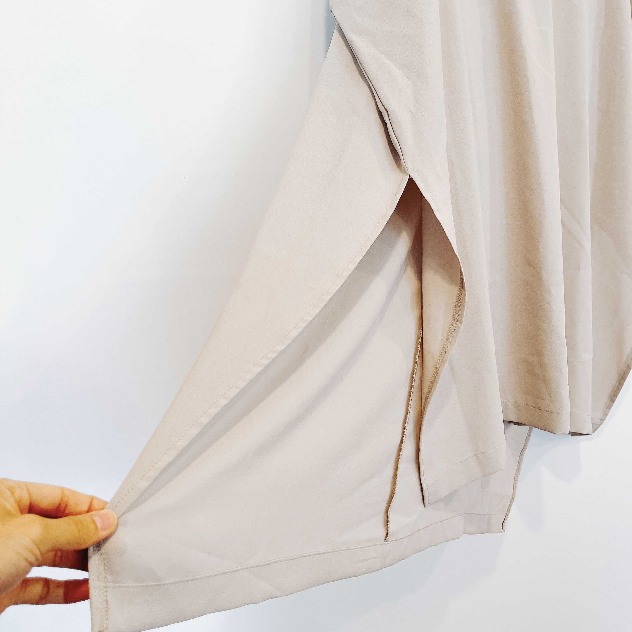 しまむらのオススメのアイテム「ツイルビッグシャツワンピース」