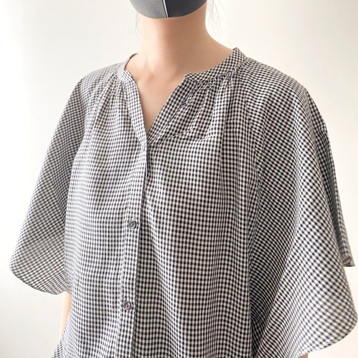 GLOBAL WORK(グローバルワーク)のおすすめトップス「さらさらリラックスプリントブラウス」