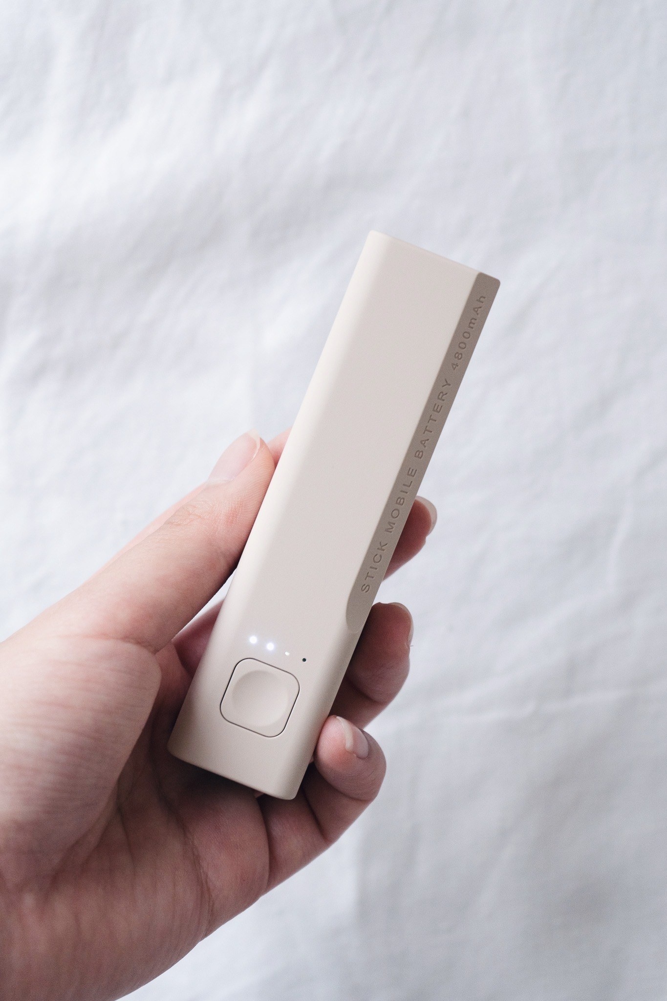 3COINSのオススメデバイス「スティックモバイルバッテリー」