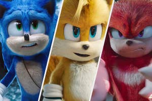 Sonic, Tails and Knuckles