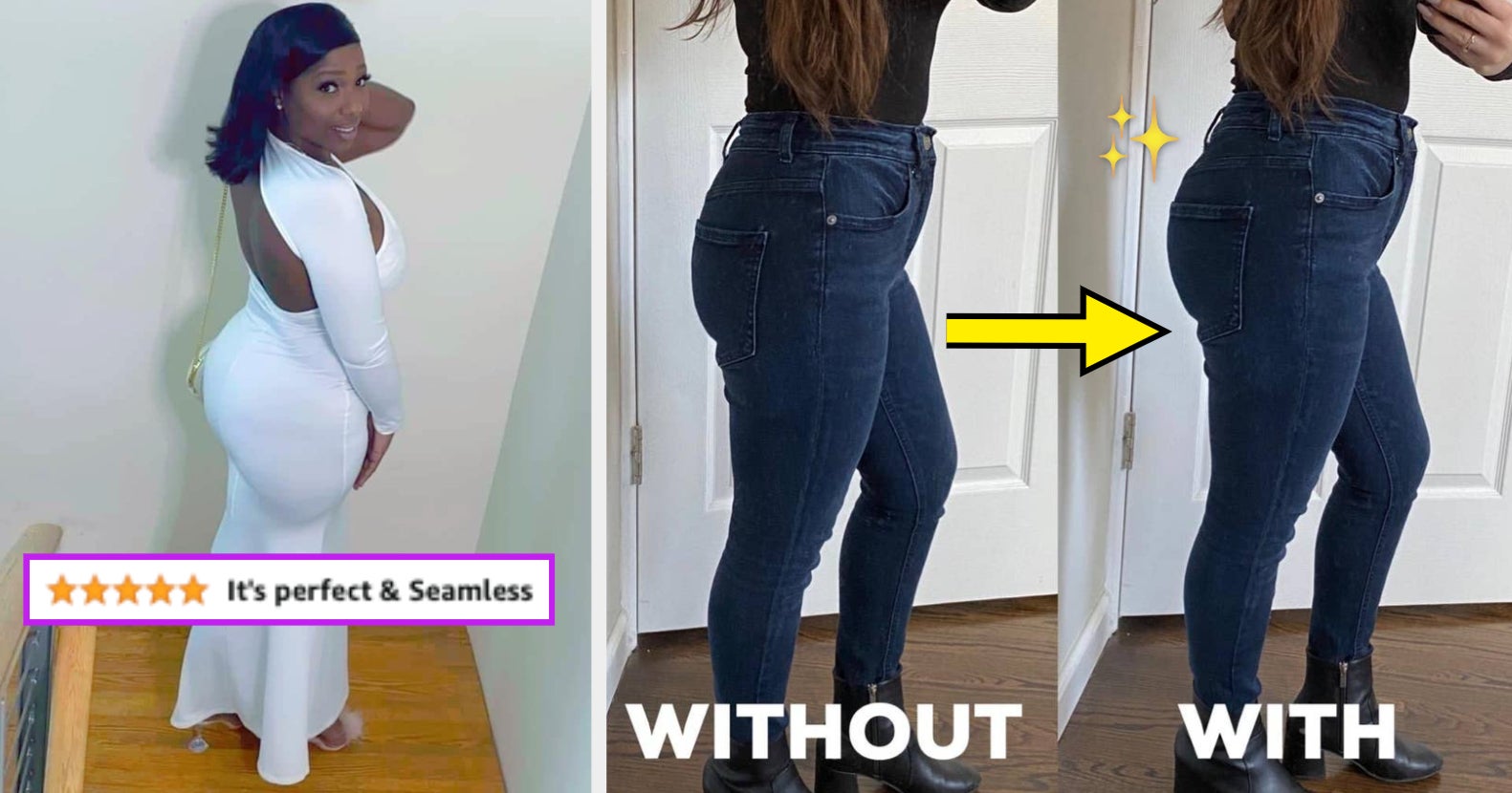 Ladies, look curvier with these butt and hip pads that're less