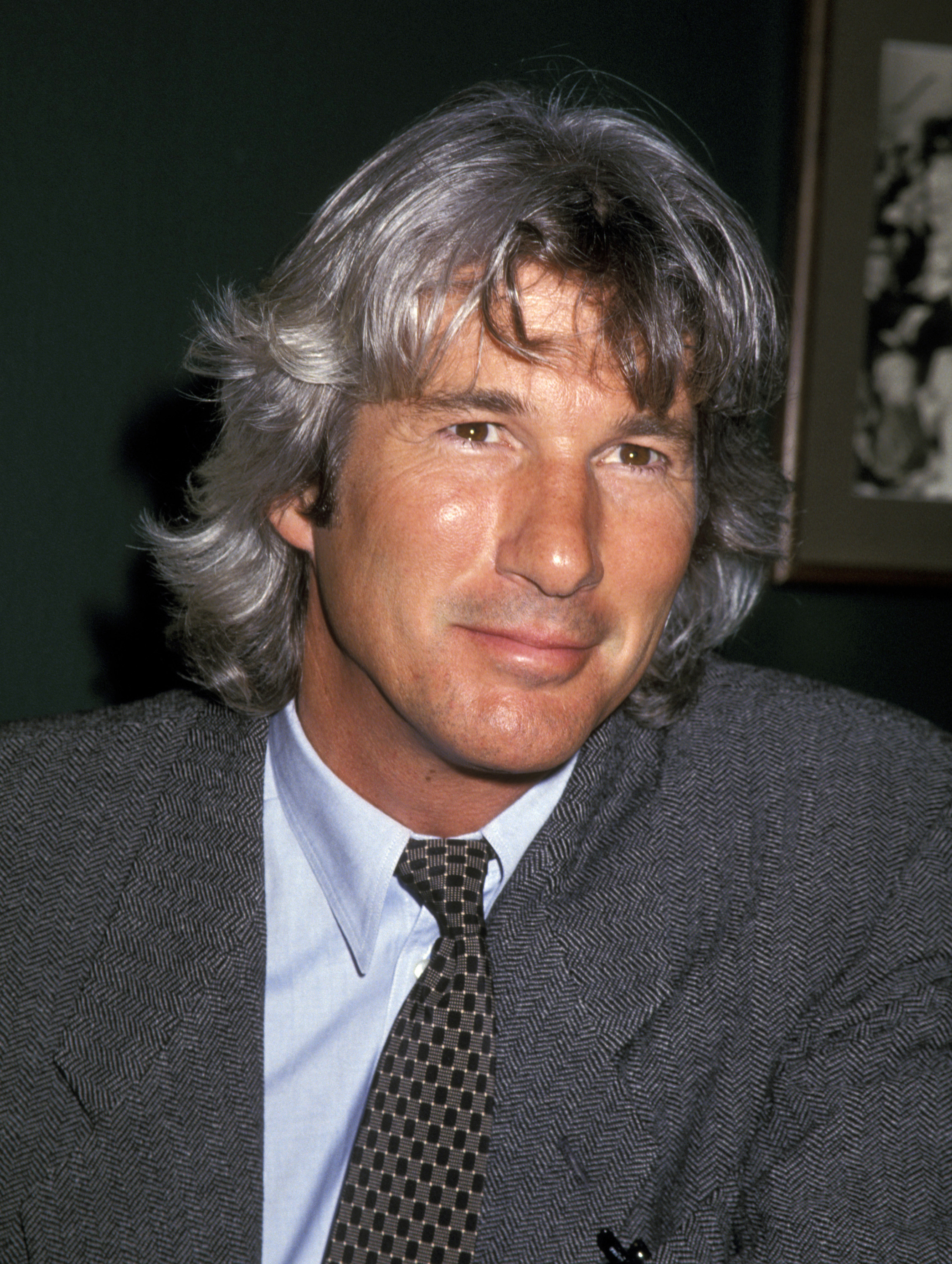 Richard Gere with long hair
