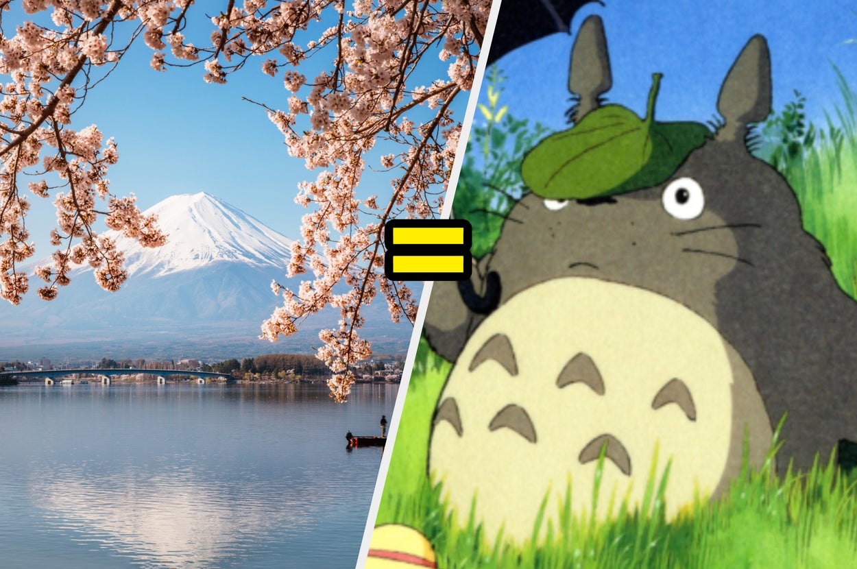Mount Fuji and Totoro