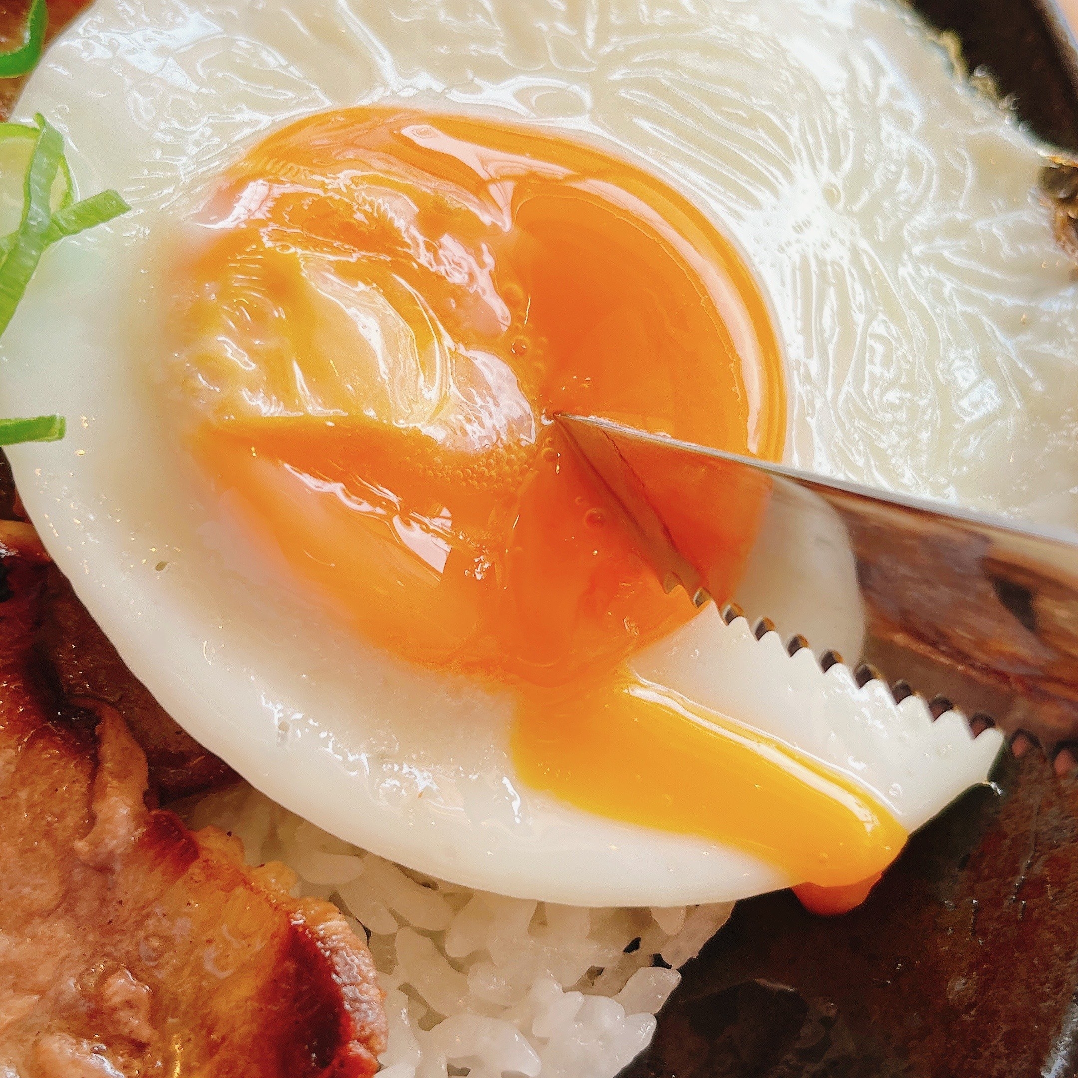 ココスのおすすめランチ「鉄板ビーフ・オン・ザ・ライス」