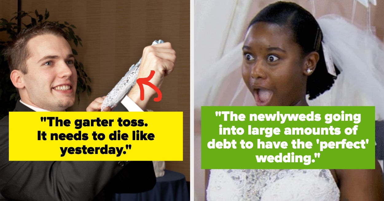 18 Outdated Wedding Traditions Women Hate