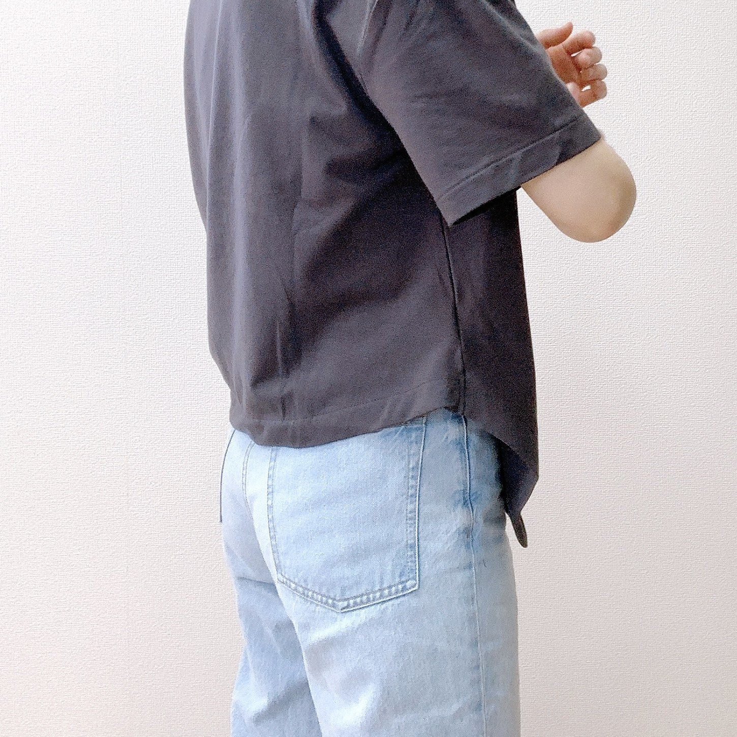 H＆Mのおすすめのレディースアイテム「ドローストリングディテールTシャツ」