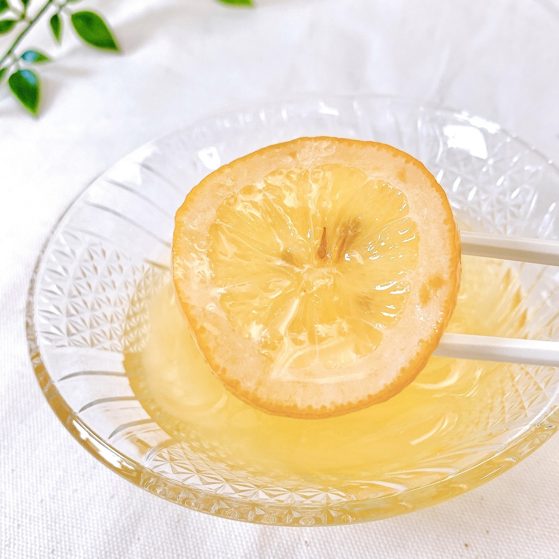 無印良品のおすすめのスイーツ「フルーツ葛切り レモン＆アールグレイ」