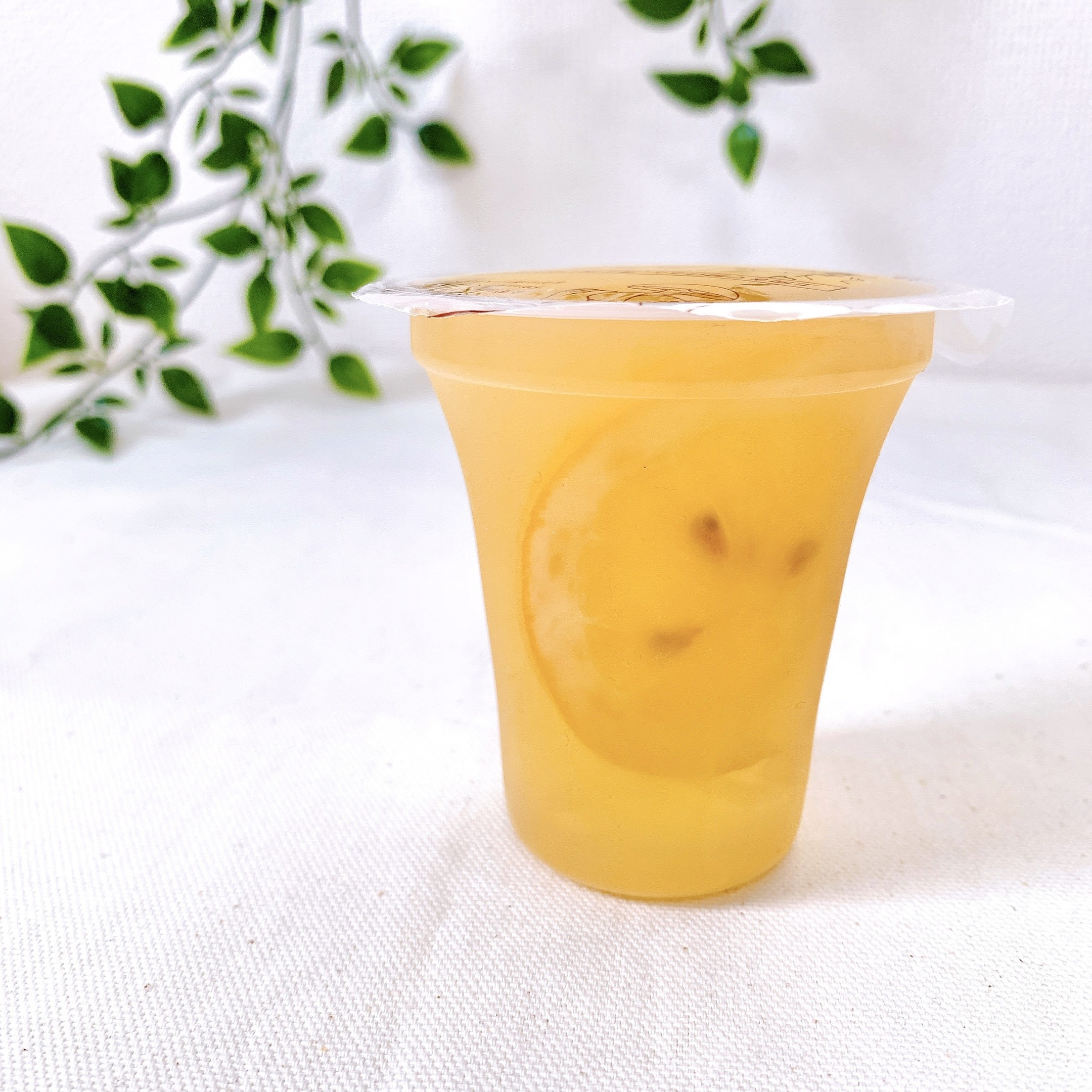 無印良品のおすすめのスイーツ「フルーツ葛切り レモン＆アールグレイ」