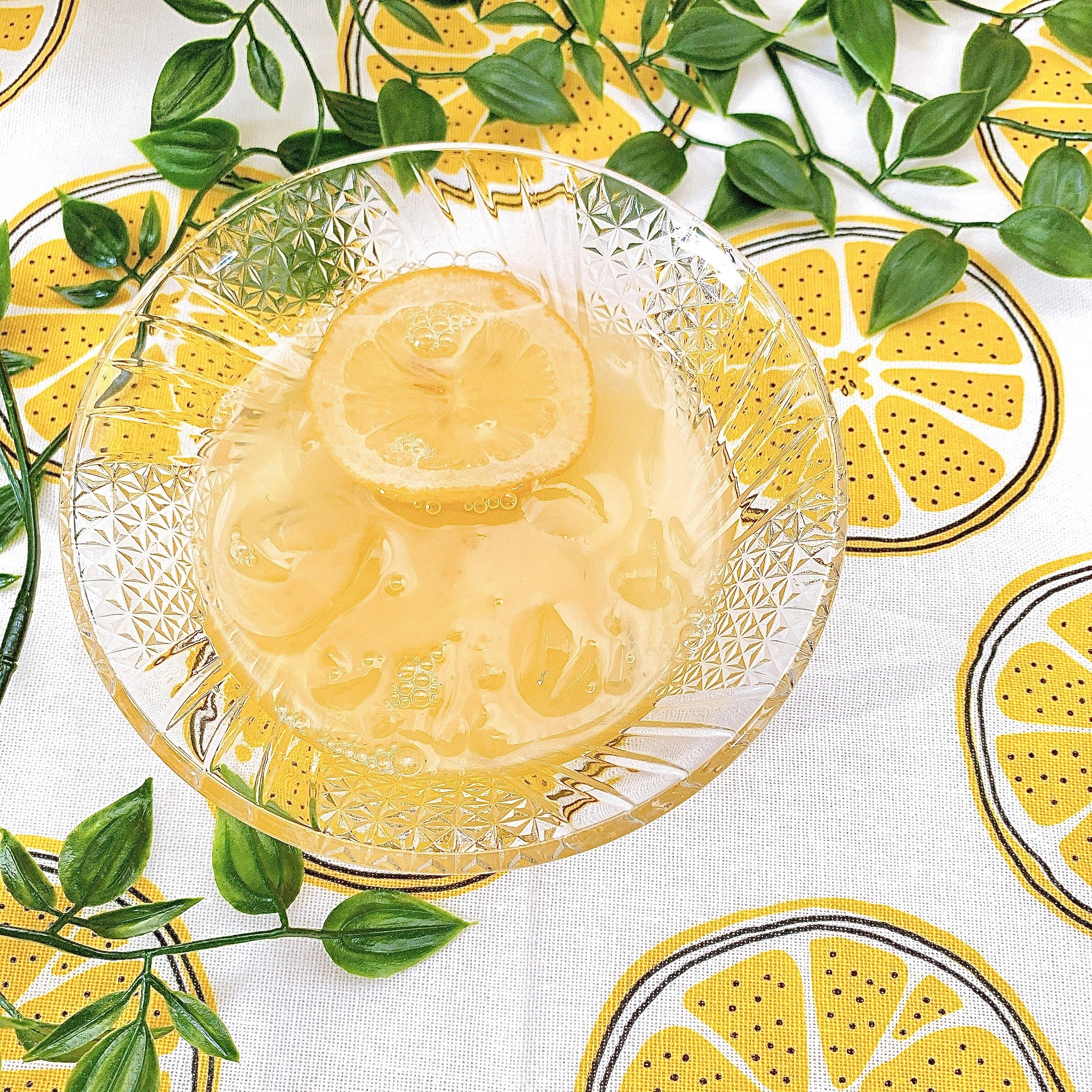 無印良品のおすすめのスイーツ「フルーツ葛切り レモン＆アールグレイ」