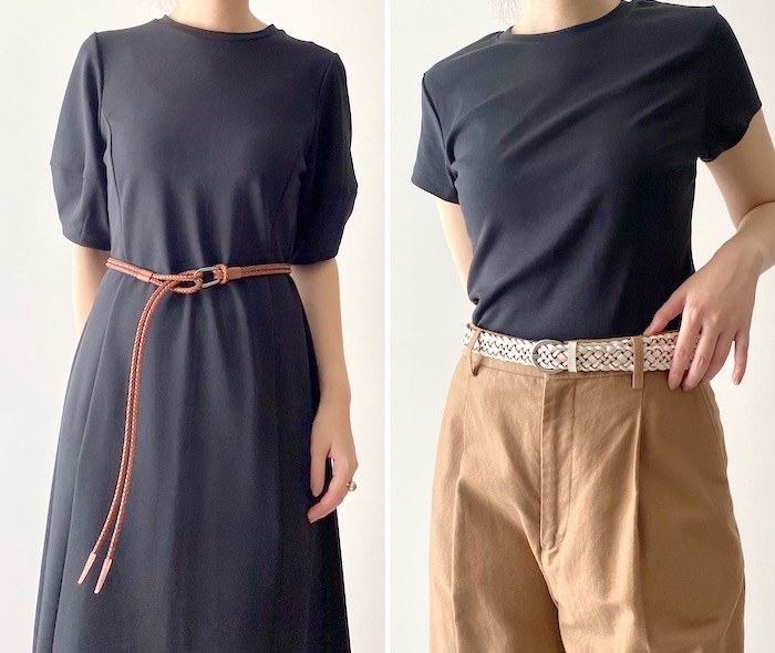 UNIQLO(ユニクロ)のオススメアイテム「メッシュベルト」「ロープベルト」