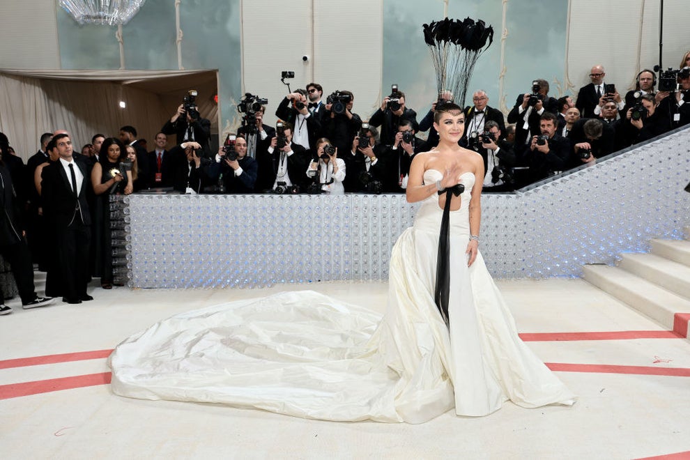 Florence Pugh Debuted A Buzz Cut At The Met Gala