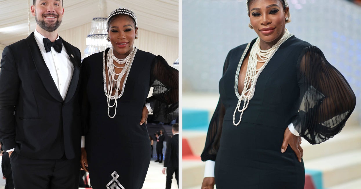 Serena Williams Reveals Being pregnant At Met Gala 2023