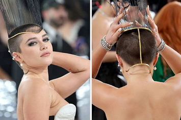 Flo with her buzzcut