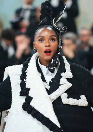 A closeup on Janelle Monáe