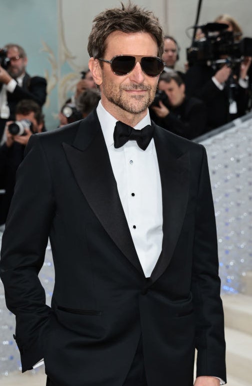 A closeup on Bradley Cooper