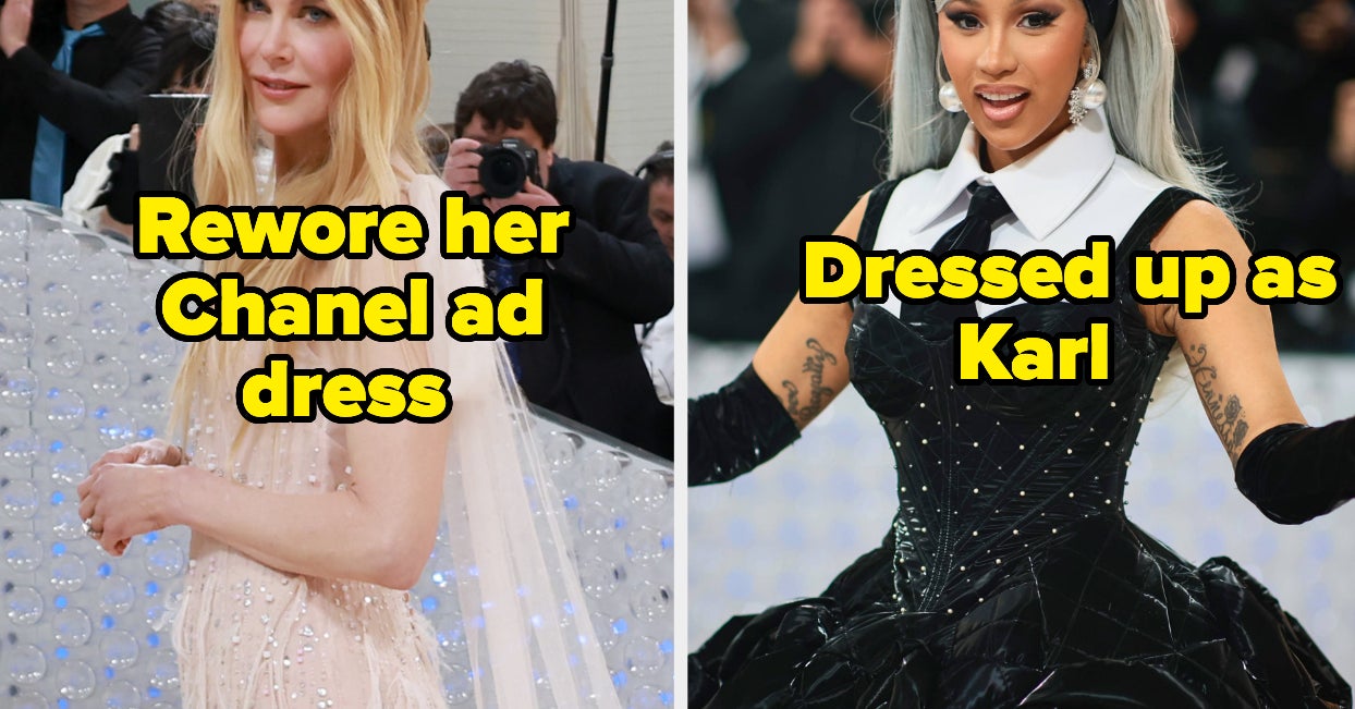 15 Celebs Who Understood The Assignment At This Year’s Karl Lagerfeld-Themed Met Gala