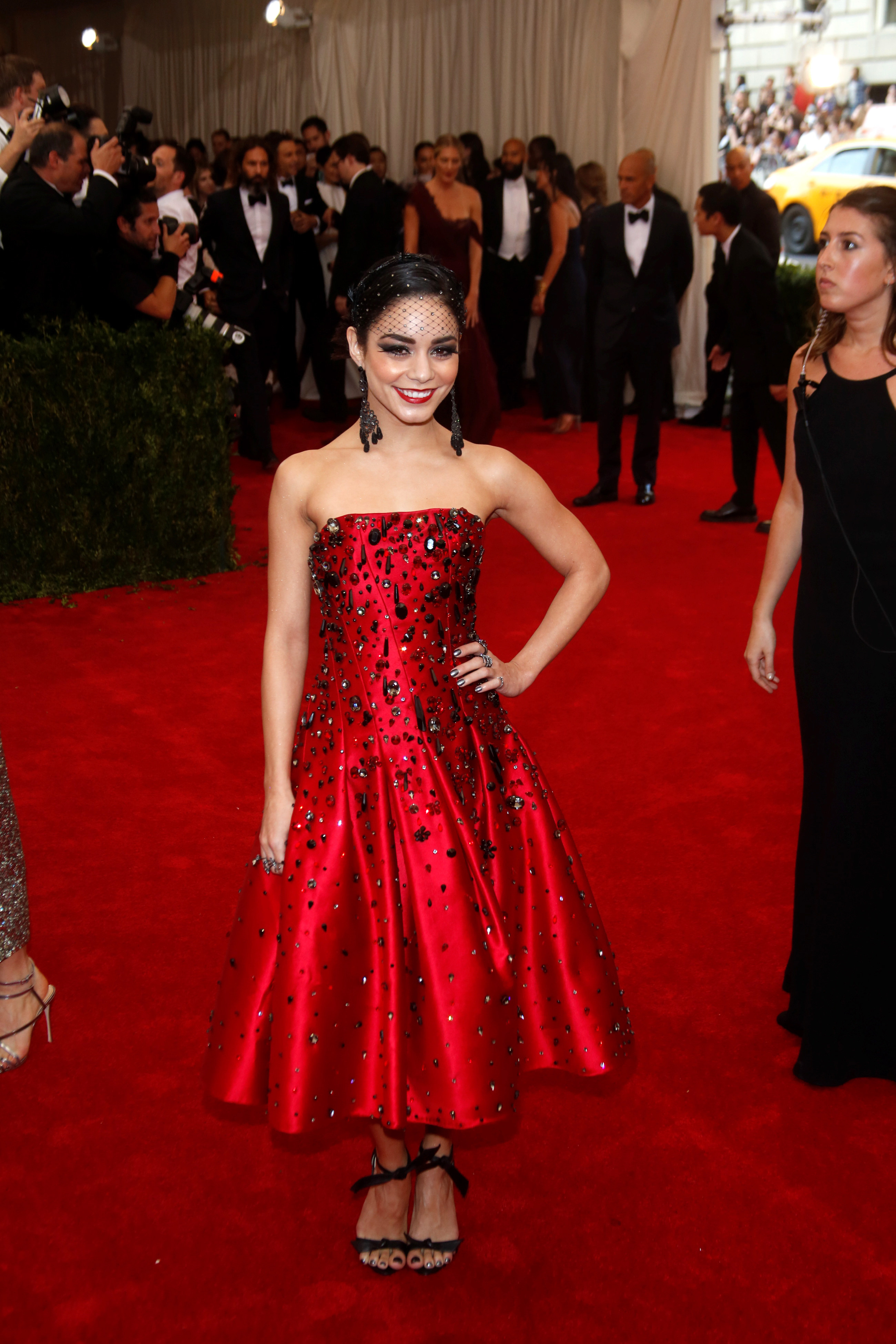 Vanessa Hudgens at her first Met Gala in 2015