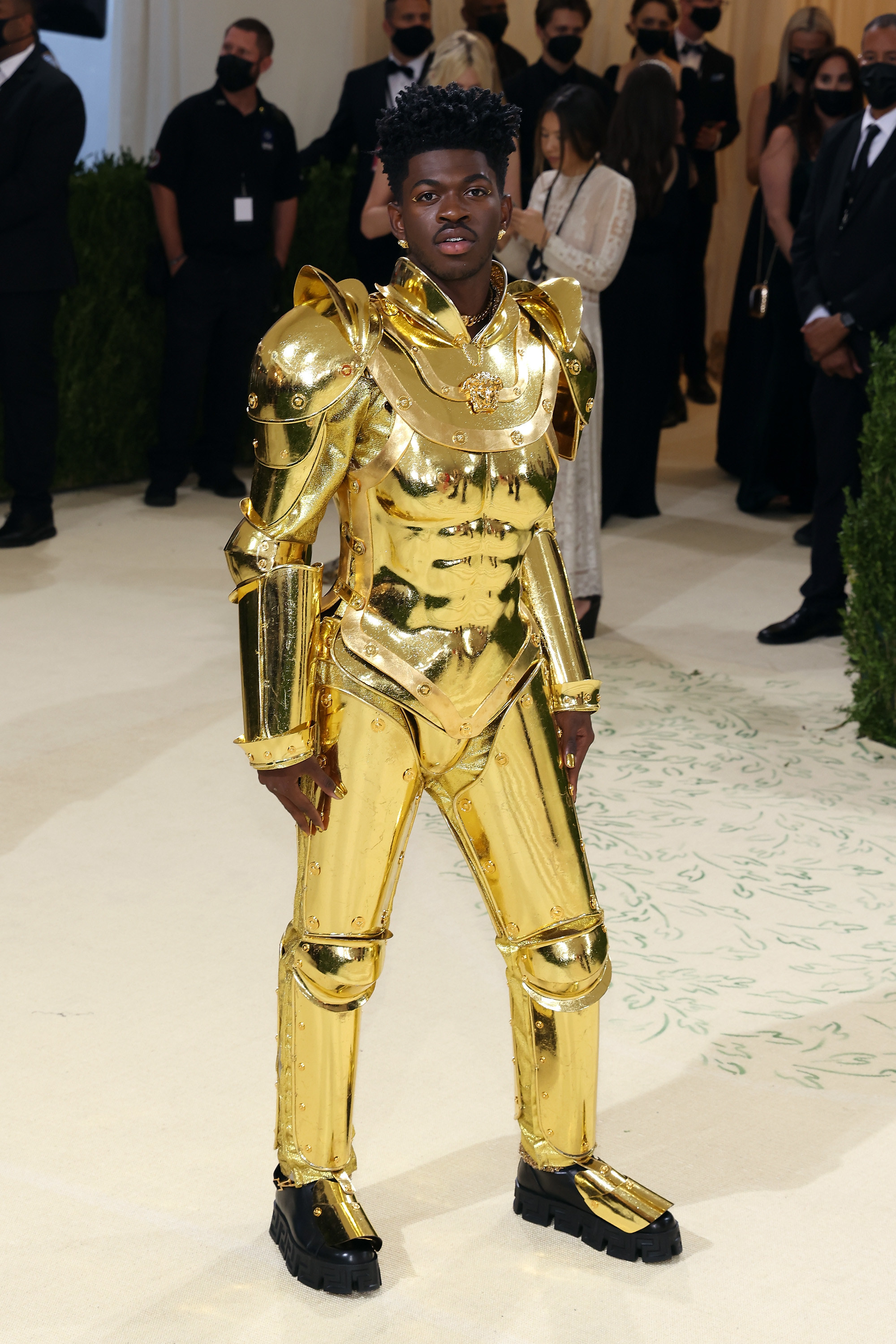 Lil Nas X at his first Met Gala in 2021