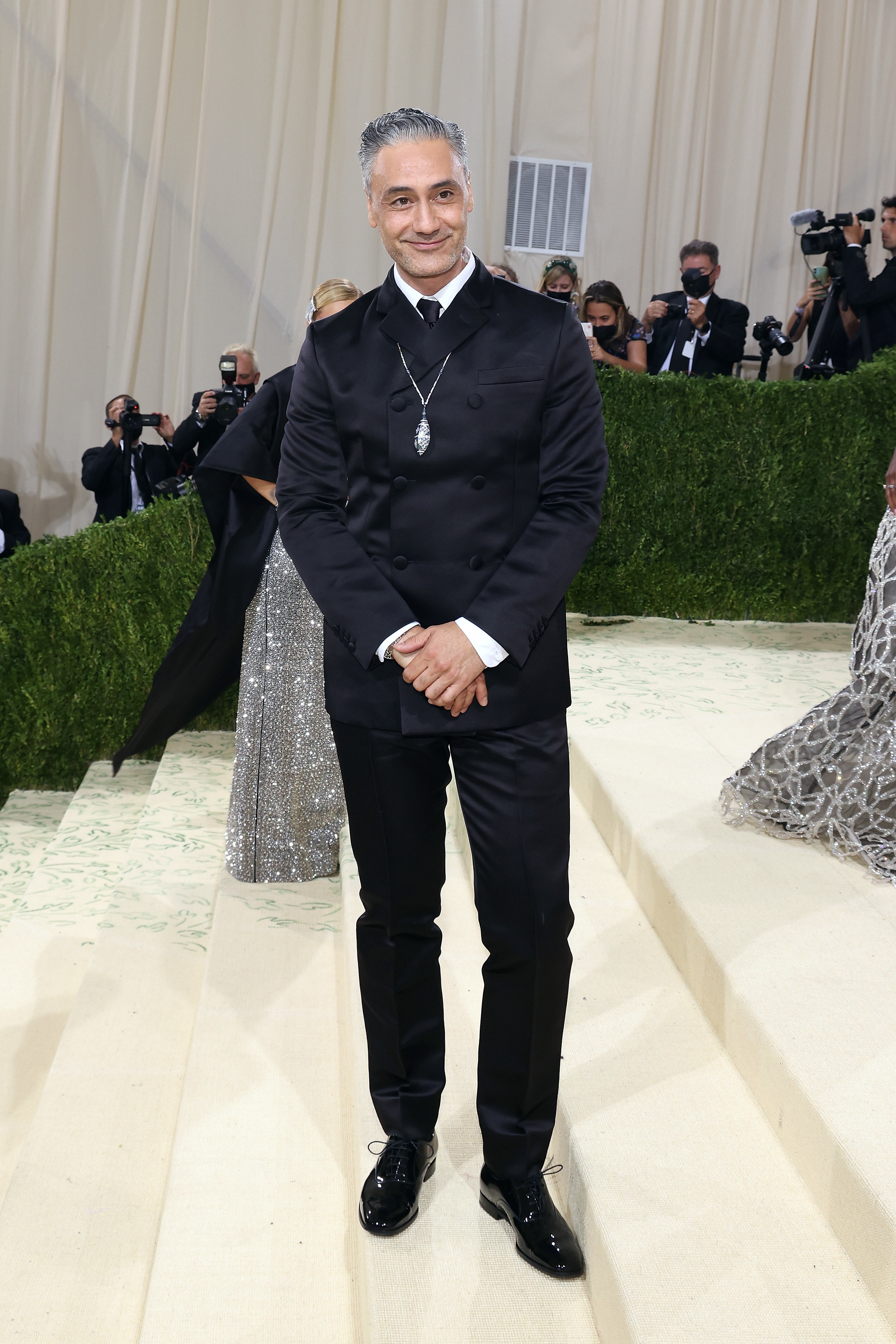 Taika Waititi at his first Met Gala in 2021