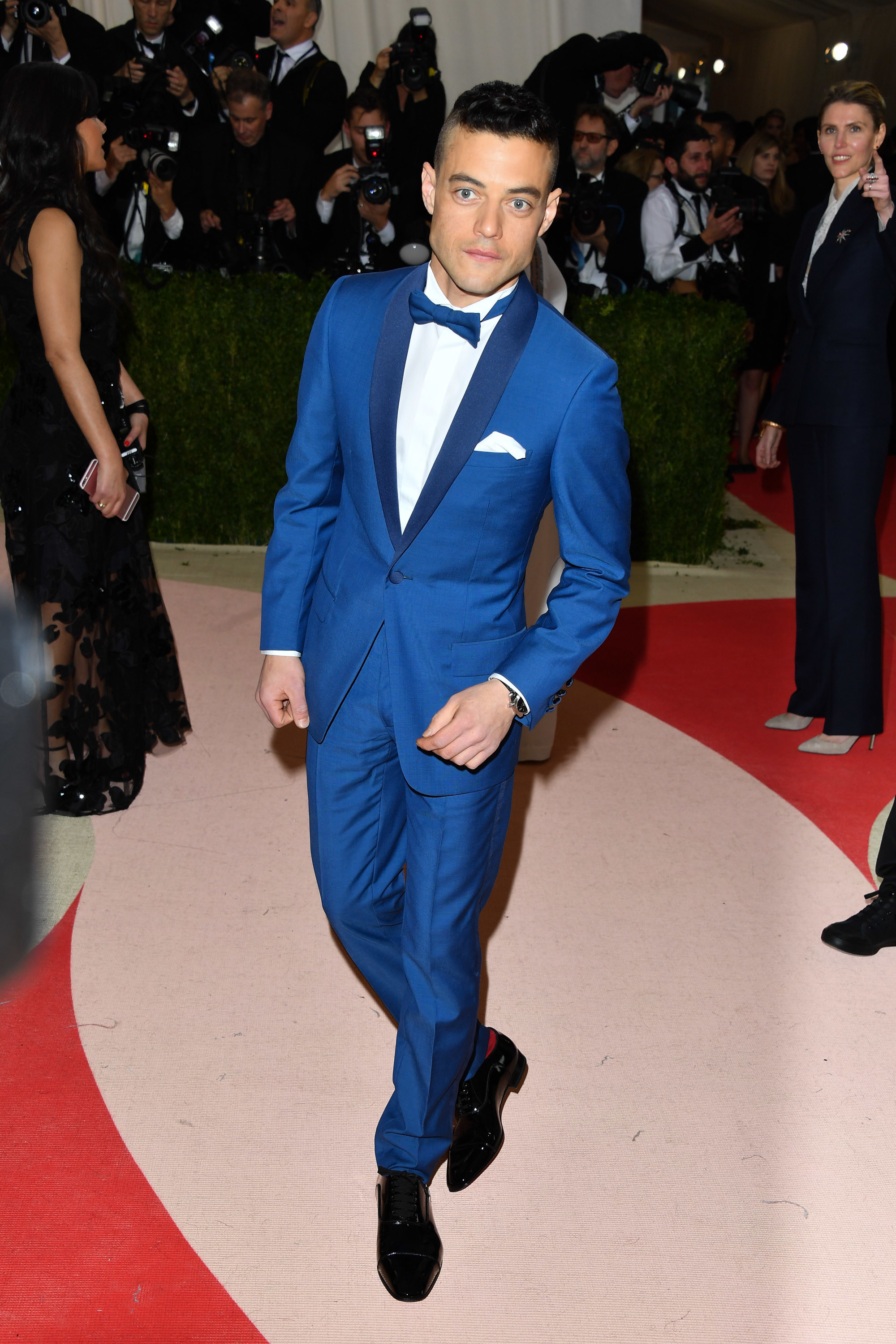 Rami Malek at his first Met Gala in 2016: