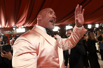The rock at the academy awards