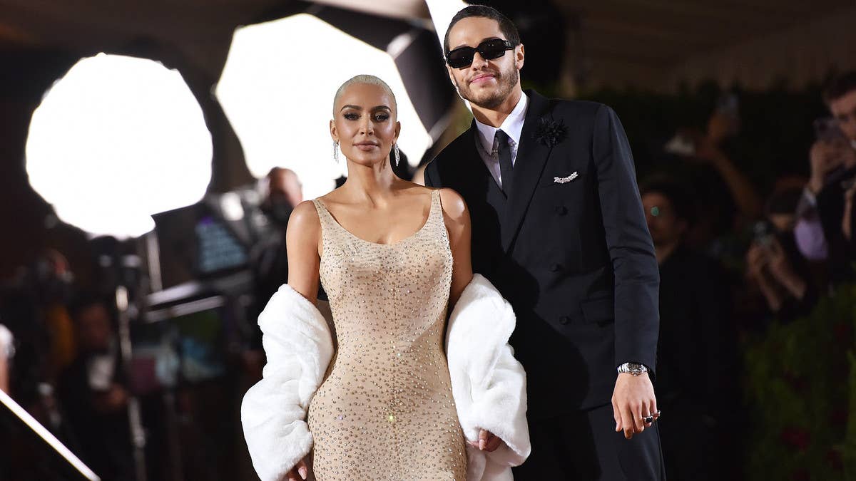 Kim Kardashian and Pete Davidson saw each other at the 2023 Met Gala on Monday night. The exes dated for nine months after meeting on 'Saturday Night Live.'