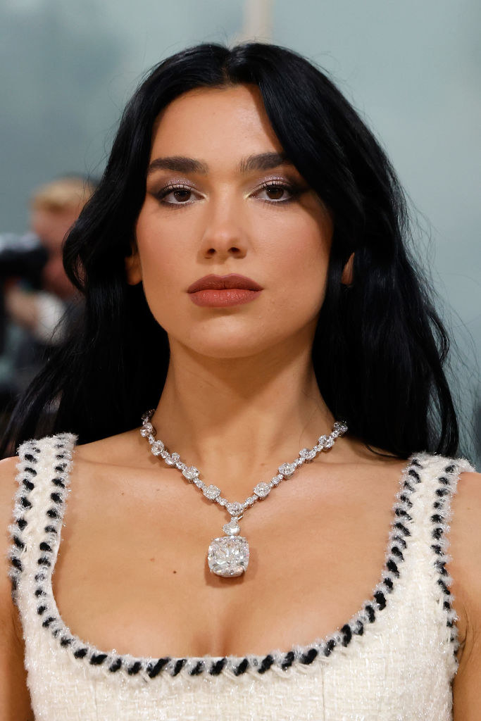 Closeup of Dua Lipa