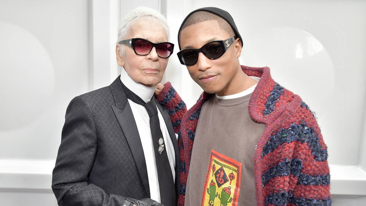 Karl Lagerfeld, the designer who inspired this year's Met Gala theme, has had a long relationship with hip-hop. Here's some of his most memorable moments.