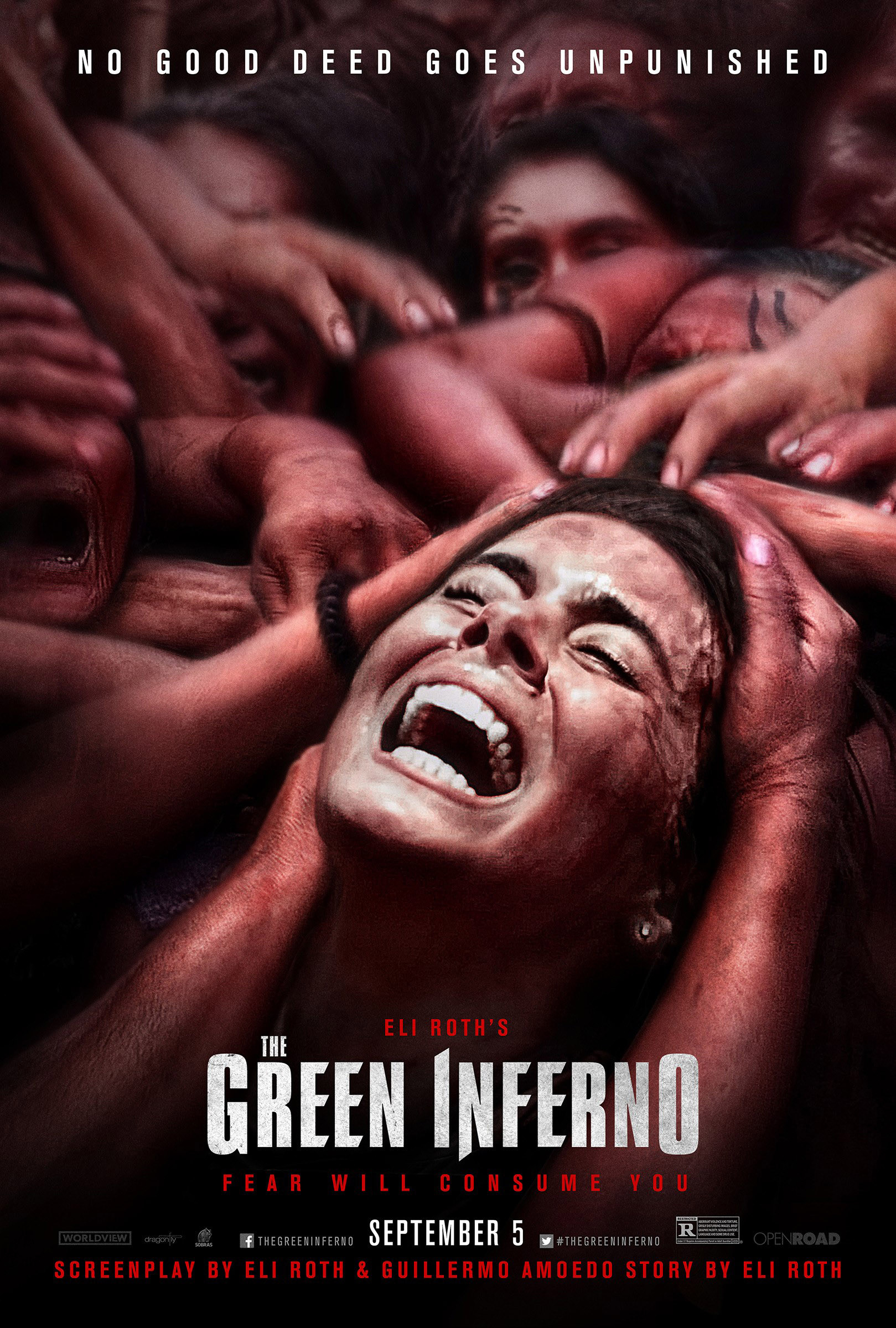 The poster for &quot;The Green Inferno&quot;