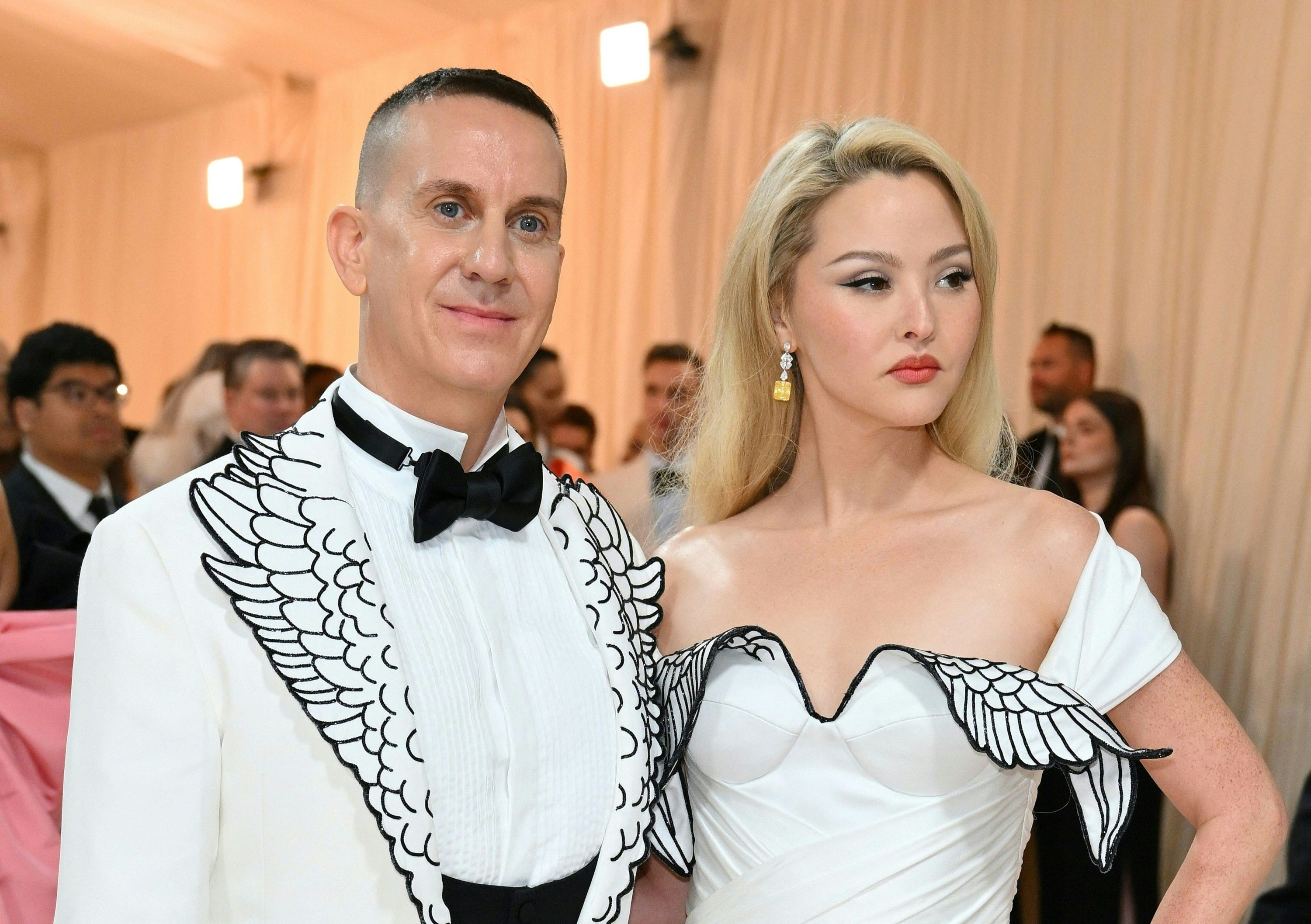Jeremy Scott and Devon Aoki arrive for the 2023 Met Gala at the Metropolitan Museum of Art