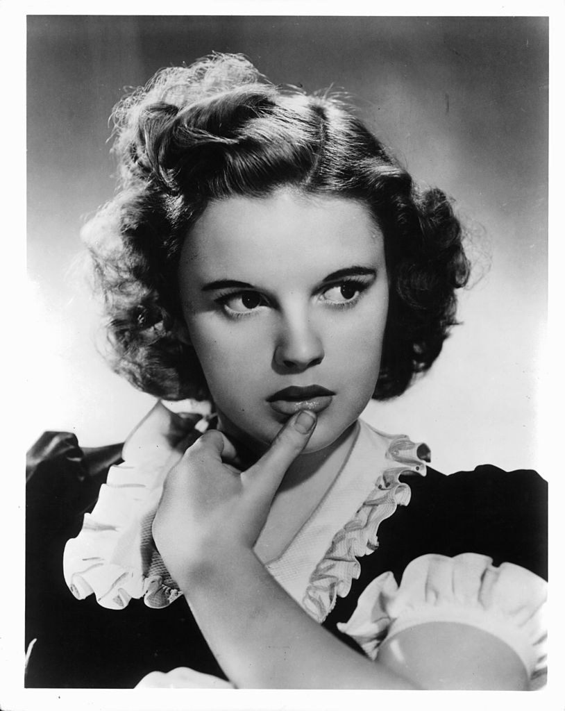 Closeup of Judy Garland