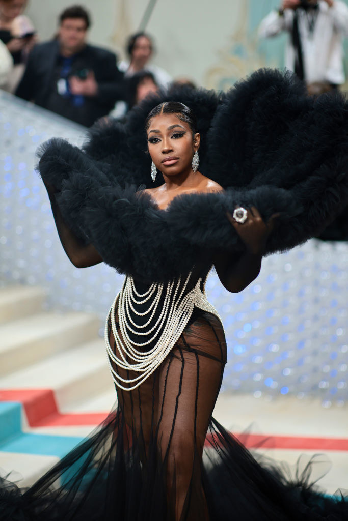 Closeup of Yung Miami