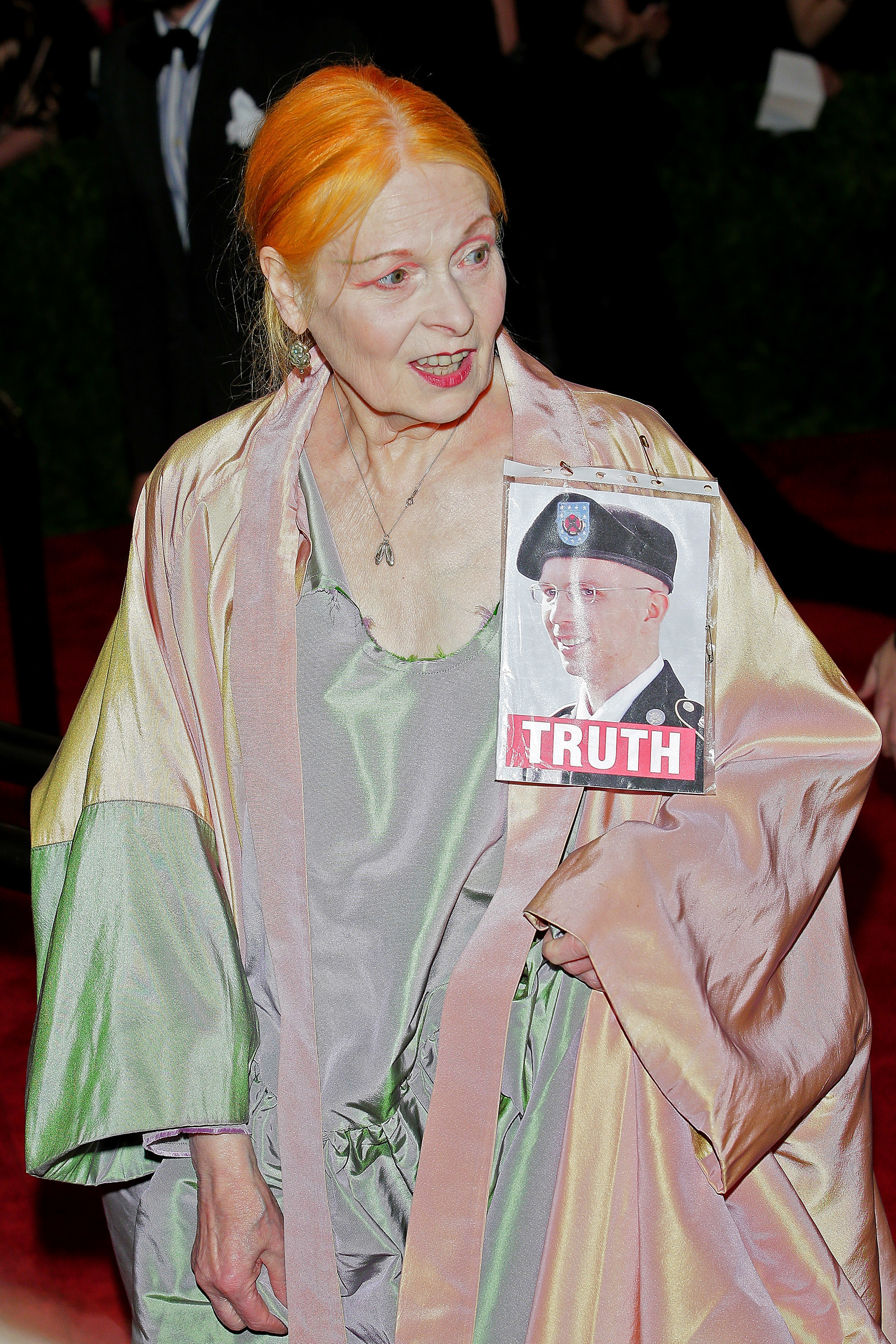 Closeup of Vivienne Westwood