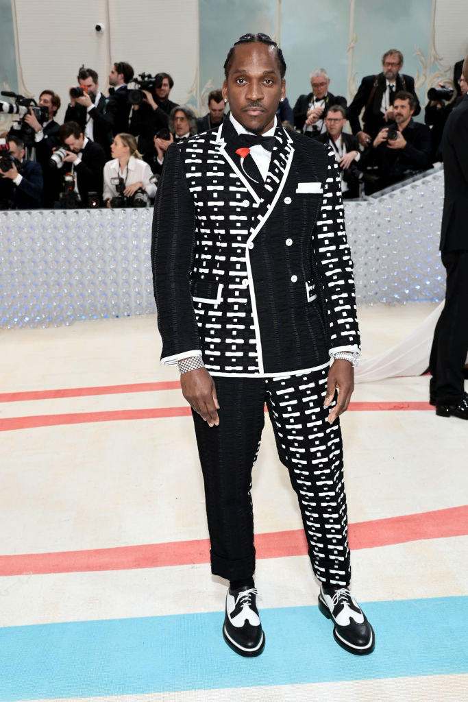 Pusha T at the Met Gala
