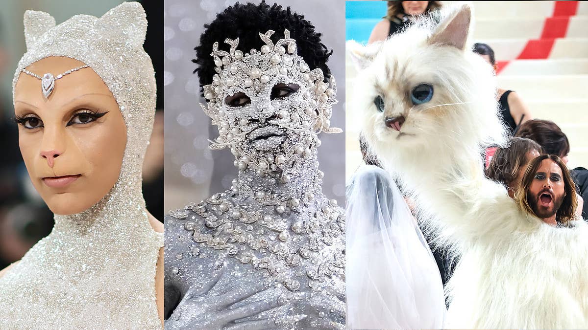 Doja Cat, Lil Nas X, and Jared Leto dressed as Karl Lagerfeld's cat, Choupette, at the Met Gala, though they all had wildly different takes on the feline.