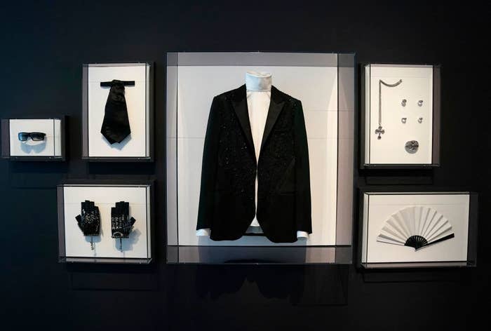 Screenshot of the Karl Lagerfeld exhibit