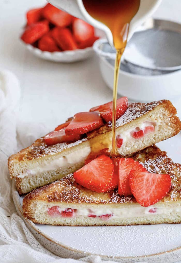 Strawberry Stuffed French Toast