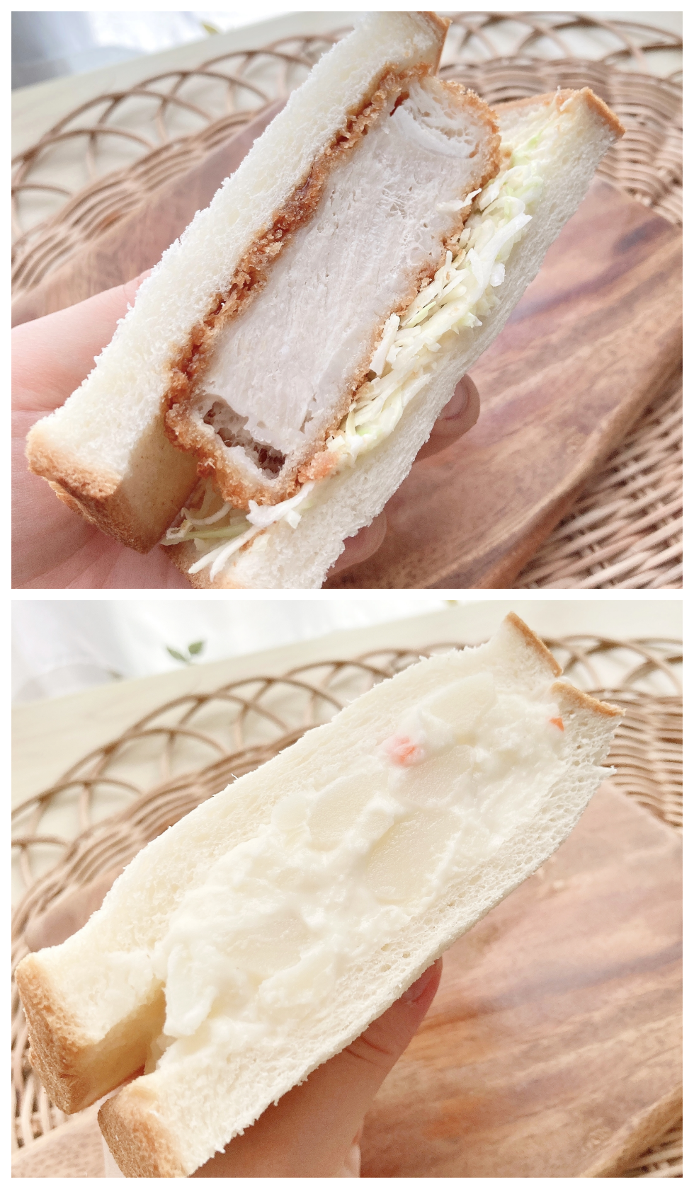 LAWSON（ローソン）のオススメのサンドイッチ「三元豚の厚切りカツ＆ポテトサラダサンド」