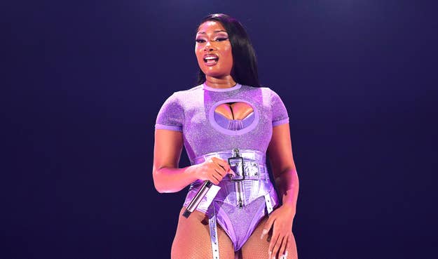 Megan Thee Stallion performs onstage during the 2022 iHeartRadio Music Festival