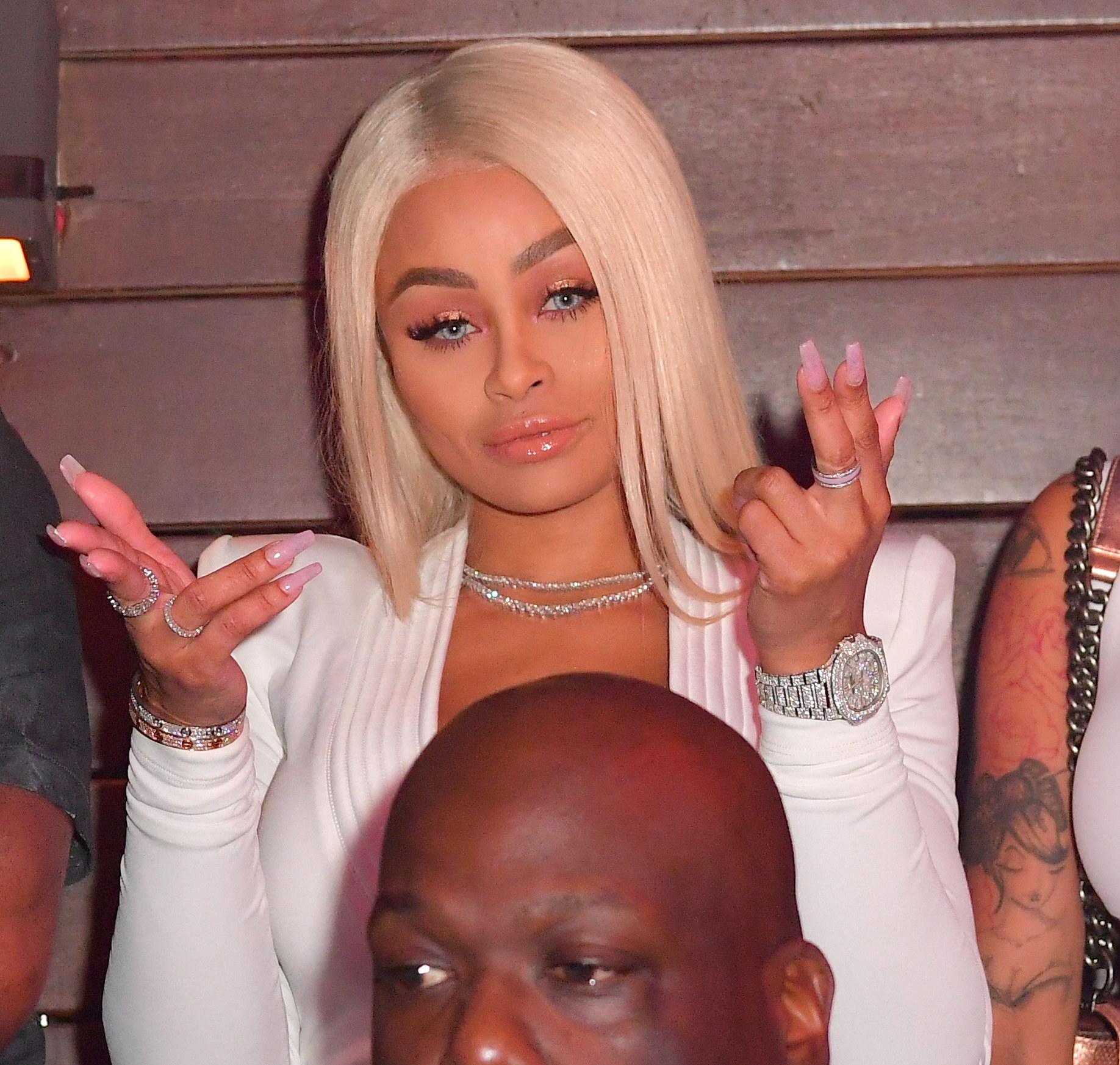 closeup of Blac Chyna