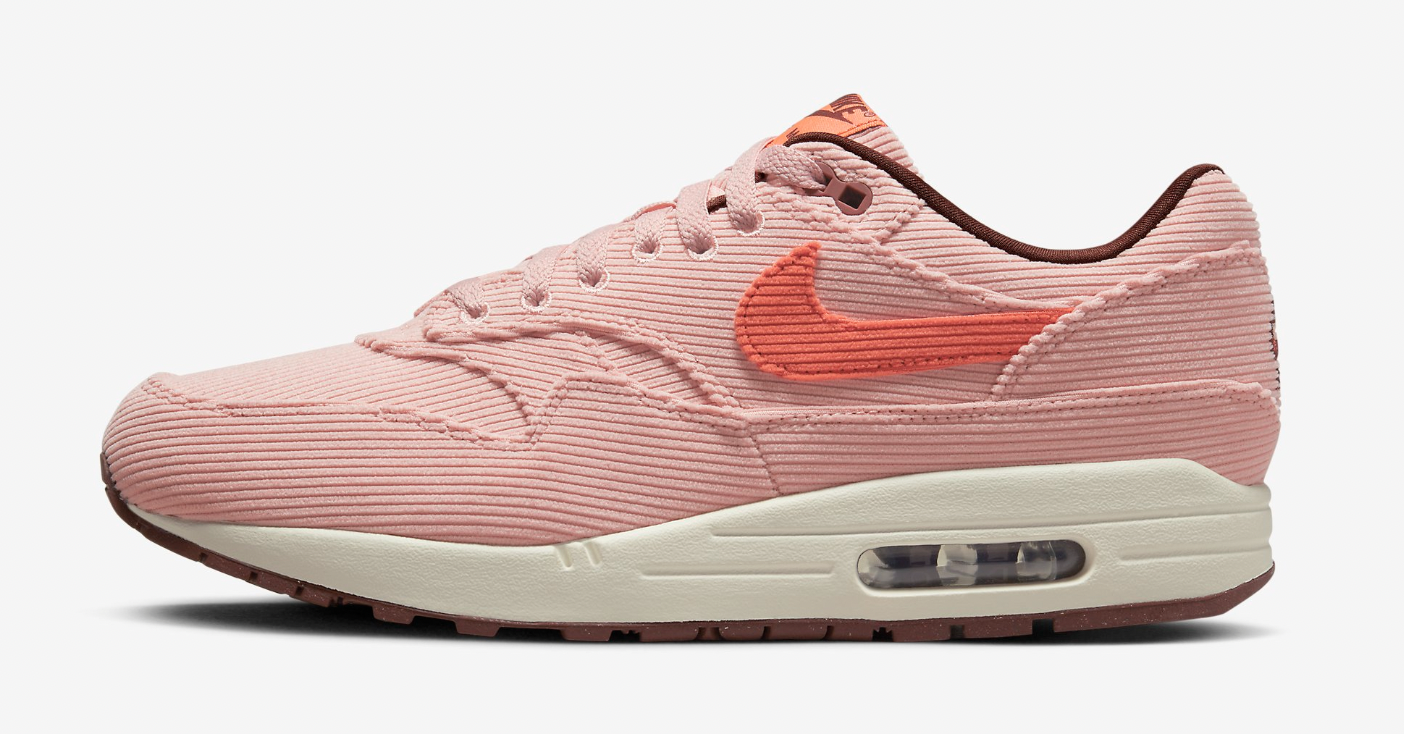 Nike Air Max 1 &#x27;Coral Stardust Corduroy&#x27;