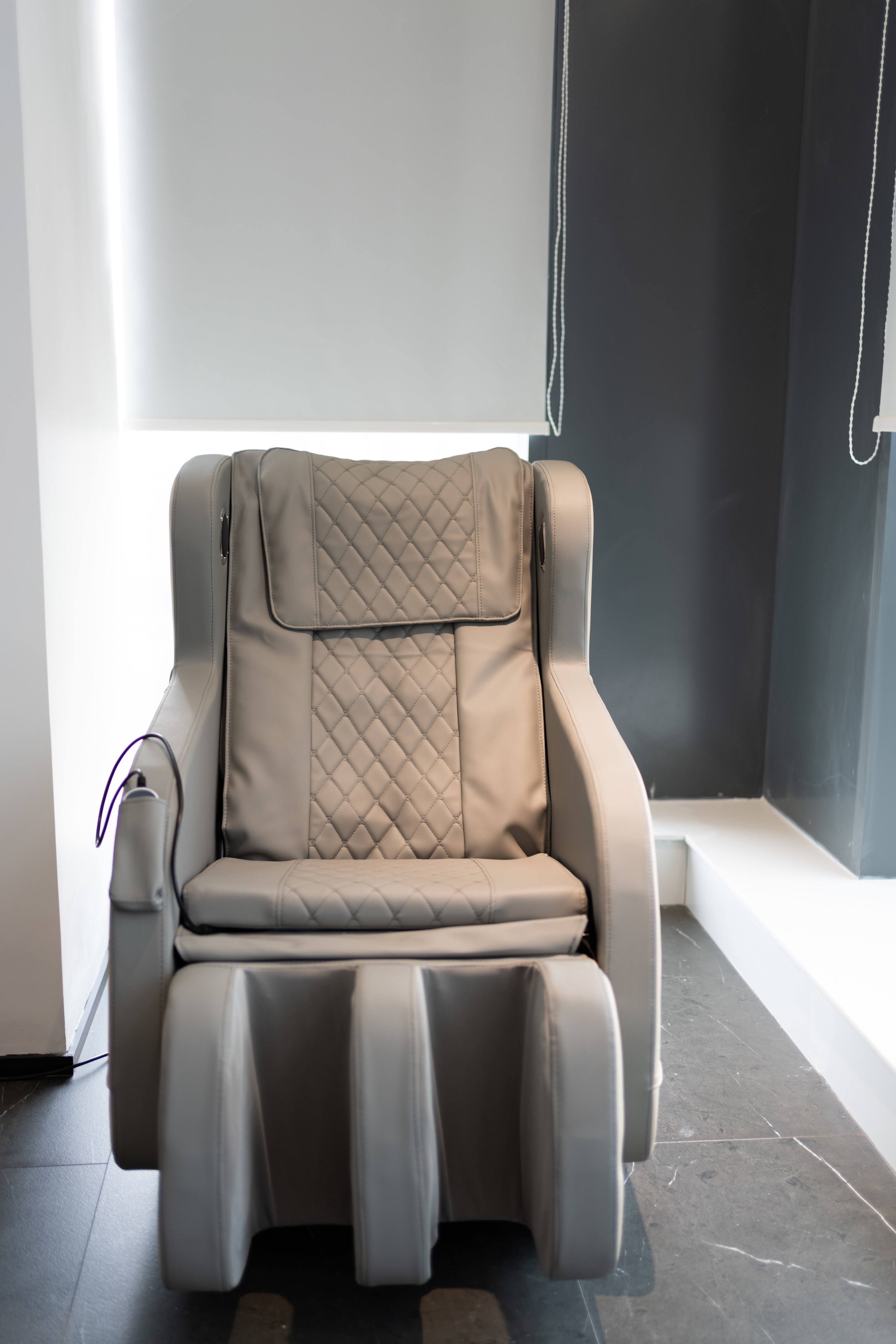 a massage chair