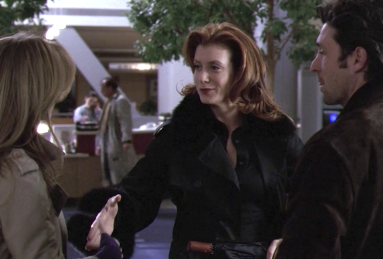 Addison reaches out her hand to shake Meredith&#x27;s hand